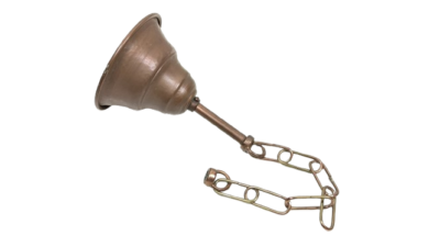 Original kobber nedhæng. J.J.Hammer og Krone. 40 cm nedhæng. Reservedel