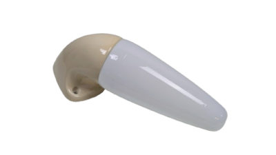 Sigvard Bernadotte badeværelses lamper i Beige porcelæn. IFØ6035.