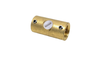 Trækaflastning i messing. Louis Poulsen Delta pendler m.m M10 indvendigt montering. Ny.