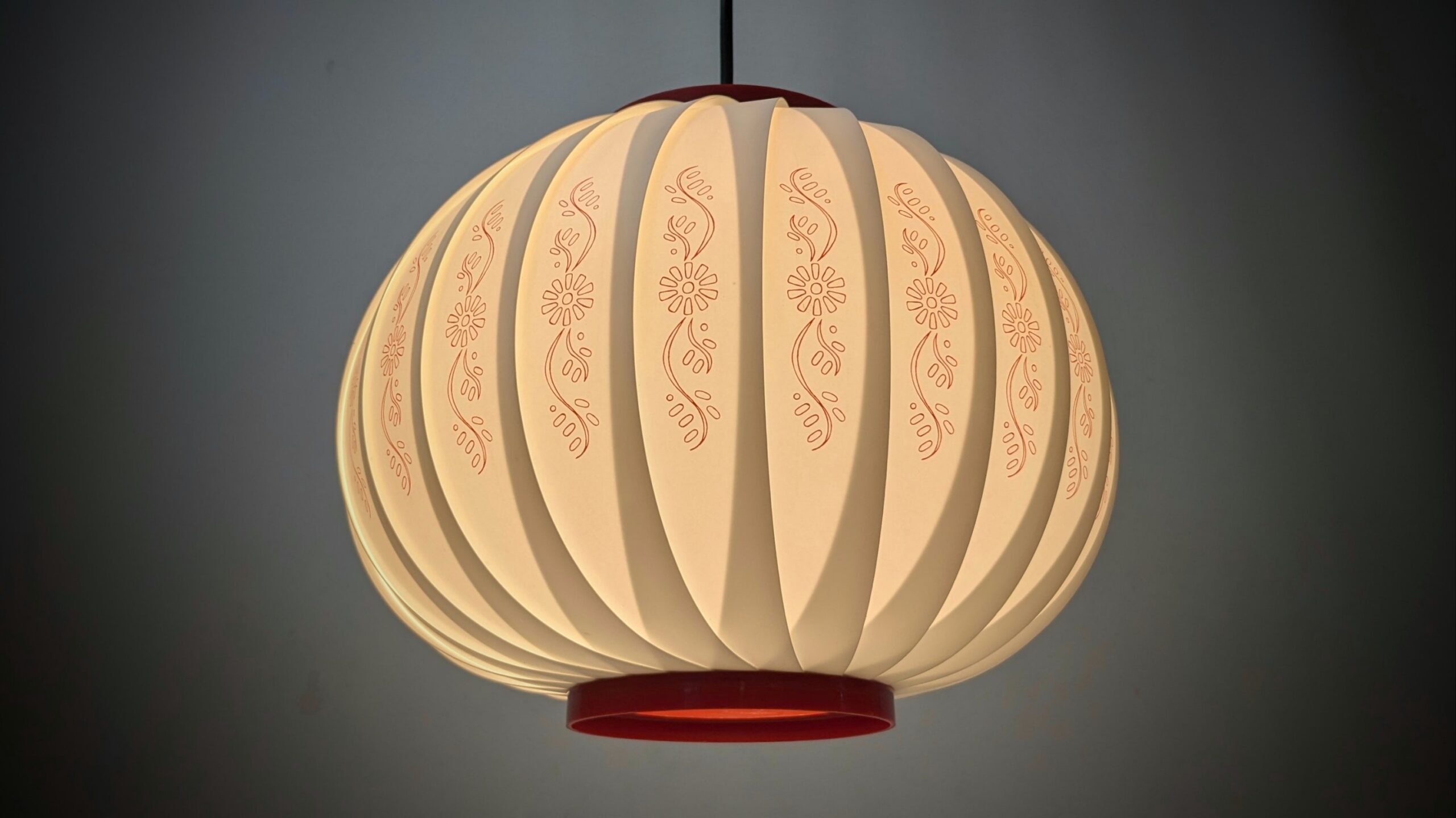 Sjælden Lars Schiøler - Høyrup light lampe . Ø29. Restored. Danish design 1960