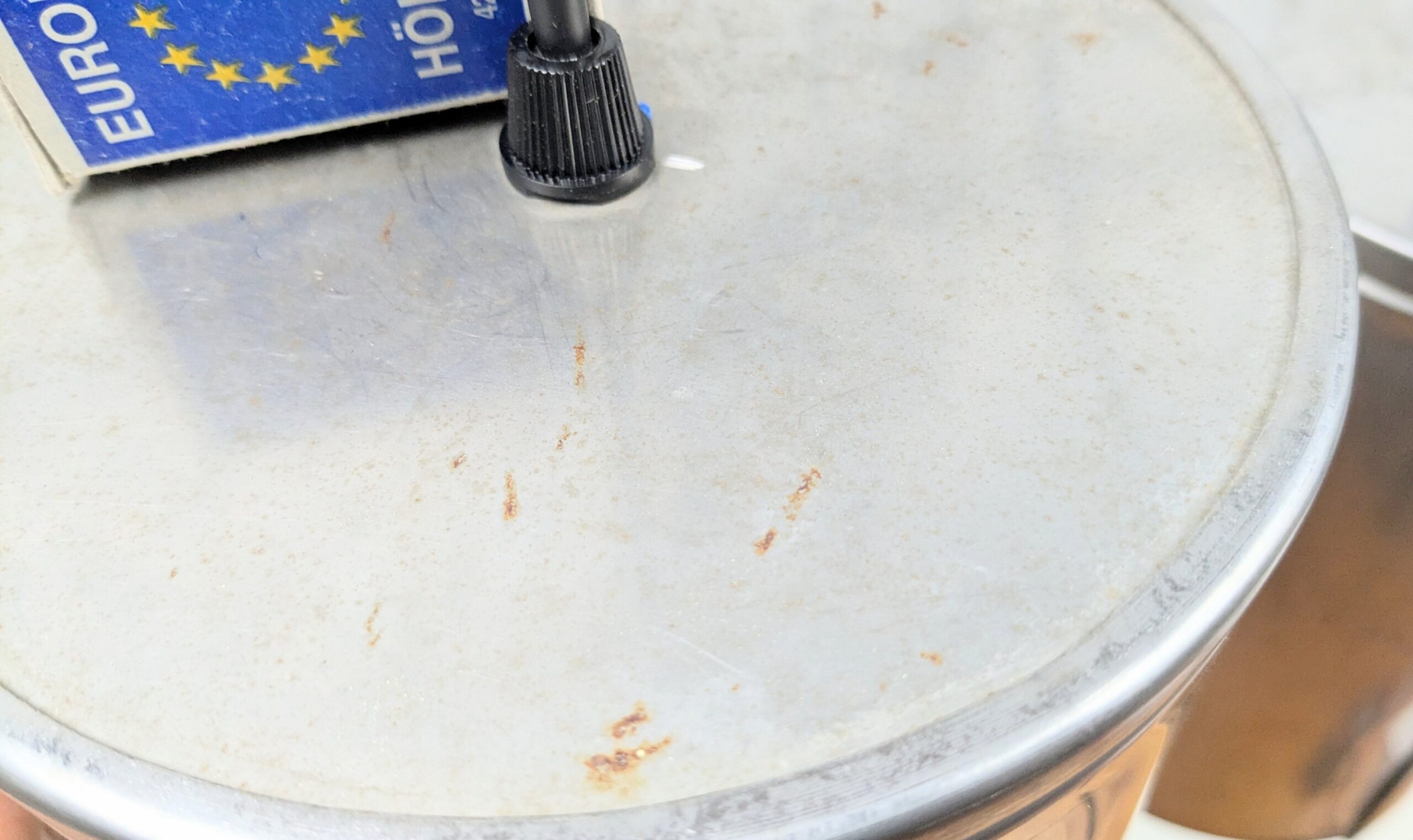 Sæt med 3 Custom raw TUBE lamps. Patineret stål. Ø16. 23cmH. Nyt el