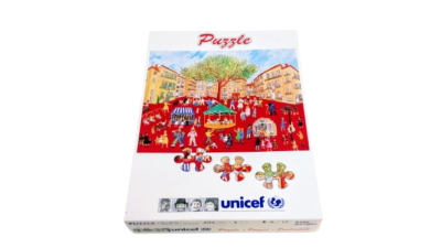 Unicef puslespil Type 9700. G9700Z 204 brikker