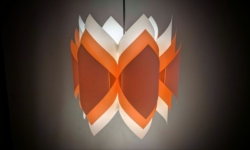 Sjælden Lars Schiøler “Ballet” – Høyrup light lampe . Ø35 Nyt el. Danish design 1960. Excellent condition.