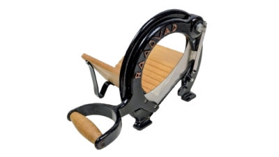 Raadvad brødskærer. Sort. Smukt ældet. Oliebehandlet.