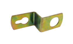 Vægbeslag lampe. El forsinket stål. Ny ubrugt. Lampeophæng. Reservedel.