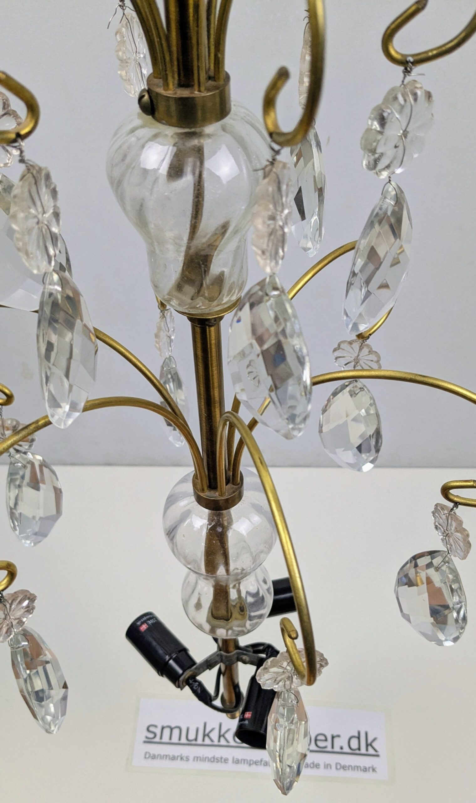 Luksuriøs storslået barok Hall lysekrone. Orrefors fra 1930. Restored. Pickup only.