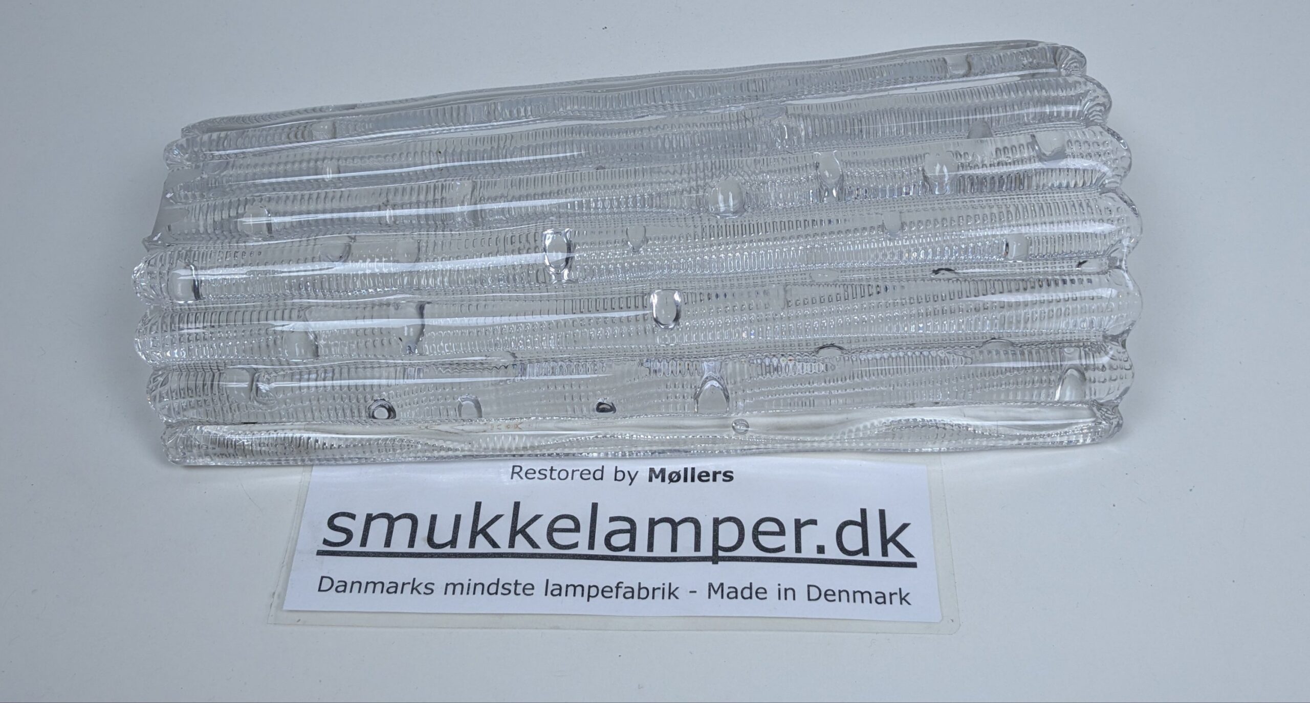 Original Orrefors lampeglas til LYFA 44 43 001.40 0. Reservedel. 5 kilo glas
