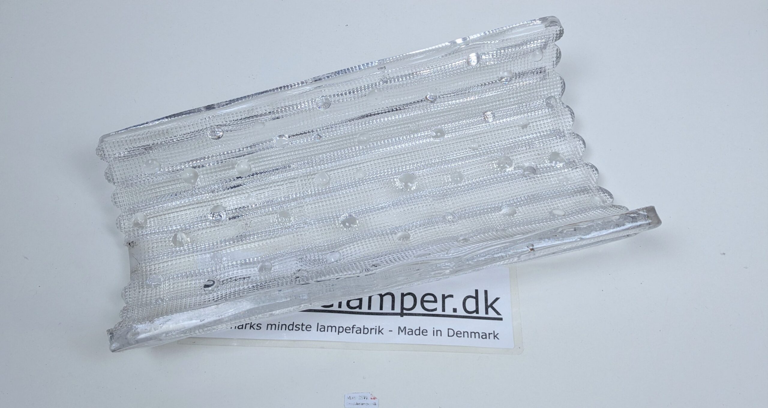 Original Orrefors lampeglas til LYFA 44 43 001.40 0. Reservedel. 5 kilo glas