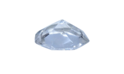 Krystal prisme til lysekrone. 30mmH. 27 mmB. 33 facet slebne sider. Brilliant