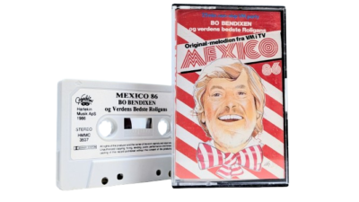 Bo Bendixen og verdens bedste roligans - Mexico 86 - original kassettebånd