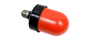 Mørkekammer lampe 1950. Orangerød. E27. Bakelit. Original.