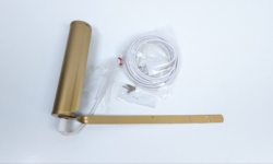 Ny ubrugt Maleri / Reol belysnings armatur fra 1970. Skærm 185 mm. Komplet