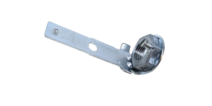 E14 Fatningsbøjle M10. Til Kerterør. Lige bøjle. 46 mm. Reservedel.