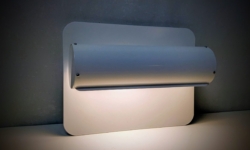 Sjælden LYFA dansk design Væg navneskilt lampe fra 1980. Udendørs. IP23. Ny. Ubrugt.