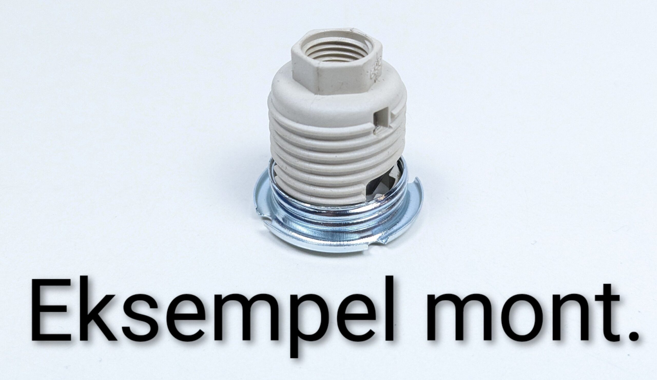 G9 Omløbsring i metal til Halogen fatning.