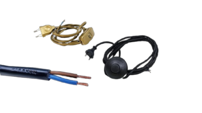 Nye Ledninger og stik - Danske design lamper