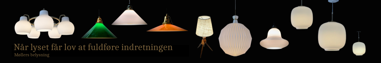 Lys og lamper som det sidste led i din indretning