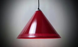 Fuld restaureret Bent Karlby pendel fra 1950. Nylakeret i original farve og nyt el. Ø31. LYFA