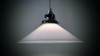 Klassisk dansk Skagen skomager pendel fra 1980. Nyt el m.m Krom. Ø25. 8,3 CmH