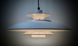 Klassisk dansk design spisebord lampe fra 1970. Nyt el. Ø47. Jeka