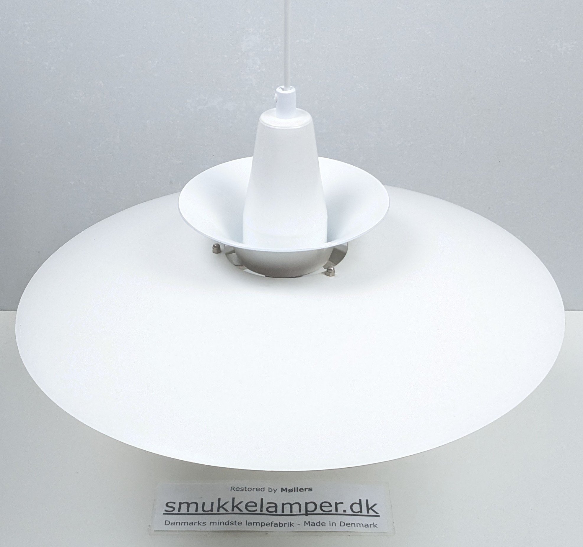 Danish design 1970. Ø48. Nyt el. Ang. Top Lamper. - Billede 2