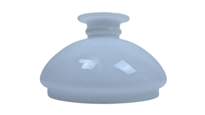 Original Holmegaard Cupido lampeglas. Hvid opal. Ø26. Bærekant 231 mm