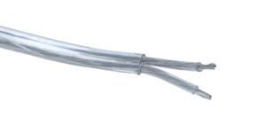 Flad oval Transparent ledning 5 meter. Interiør de luxe style
2×0,75 mm2.