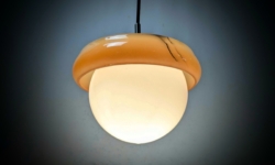 Modern redesign. Custom entre  lampe. Ø20. Acorn udtryk. Møller recraft.