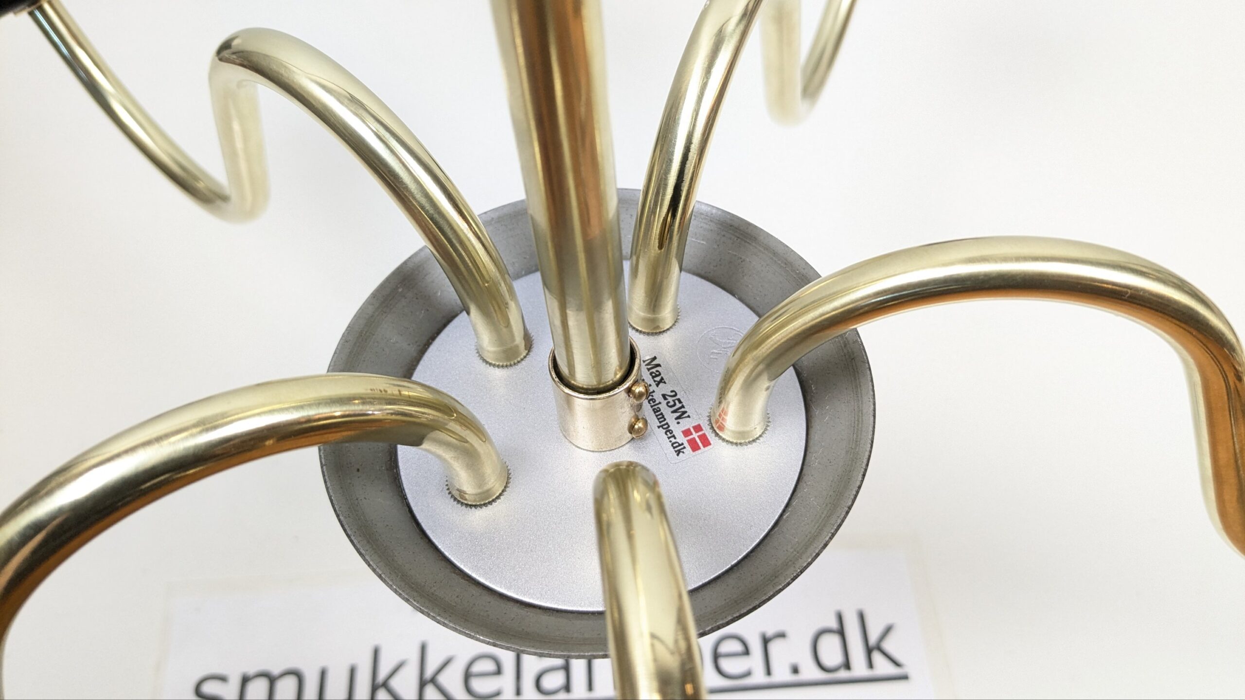 Professionelt restaureret dansk Fog & Mørup lysekrone – Scandinavian Modern eksklusiv. 1940. Pickup only