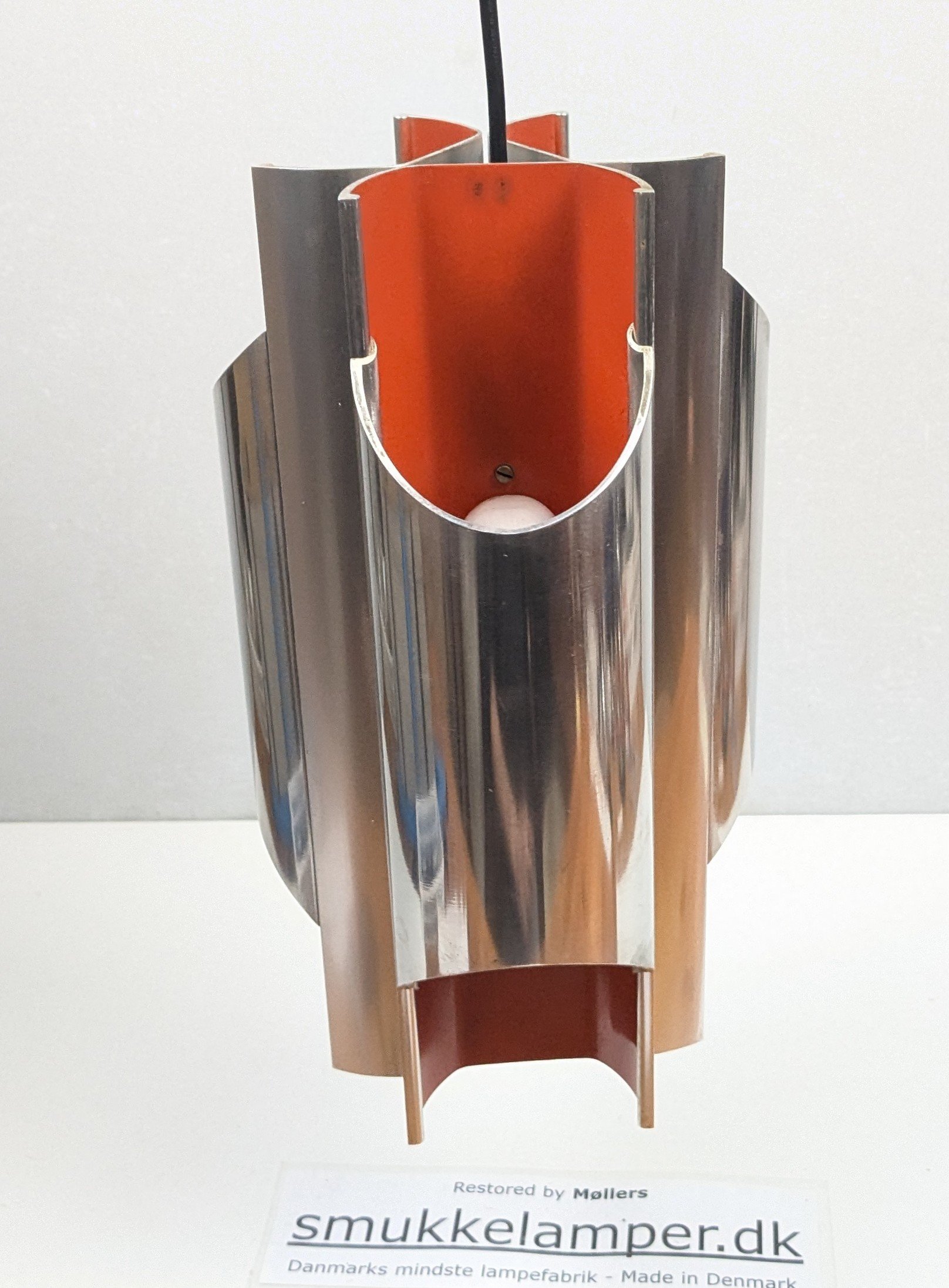 Topdesign – Original Bent Karlby “Panter” pendel fra 1969 – ikonisk dansk design for LYFA