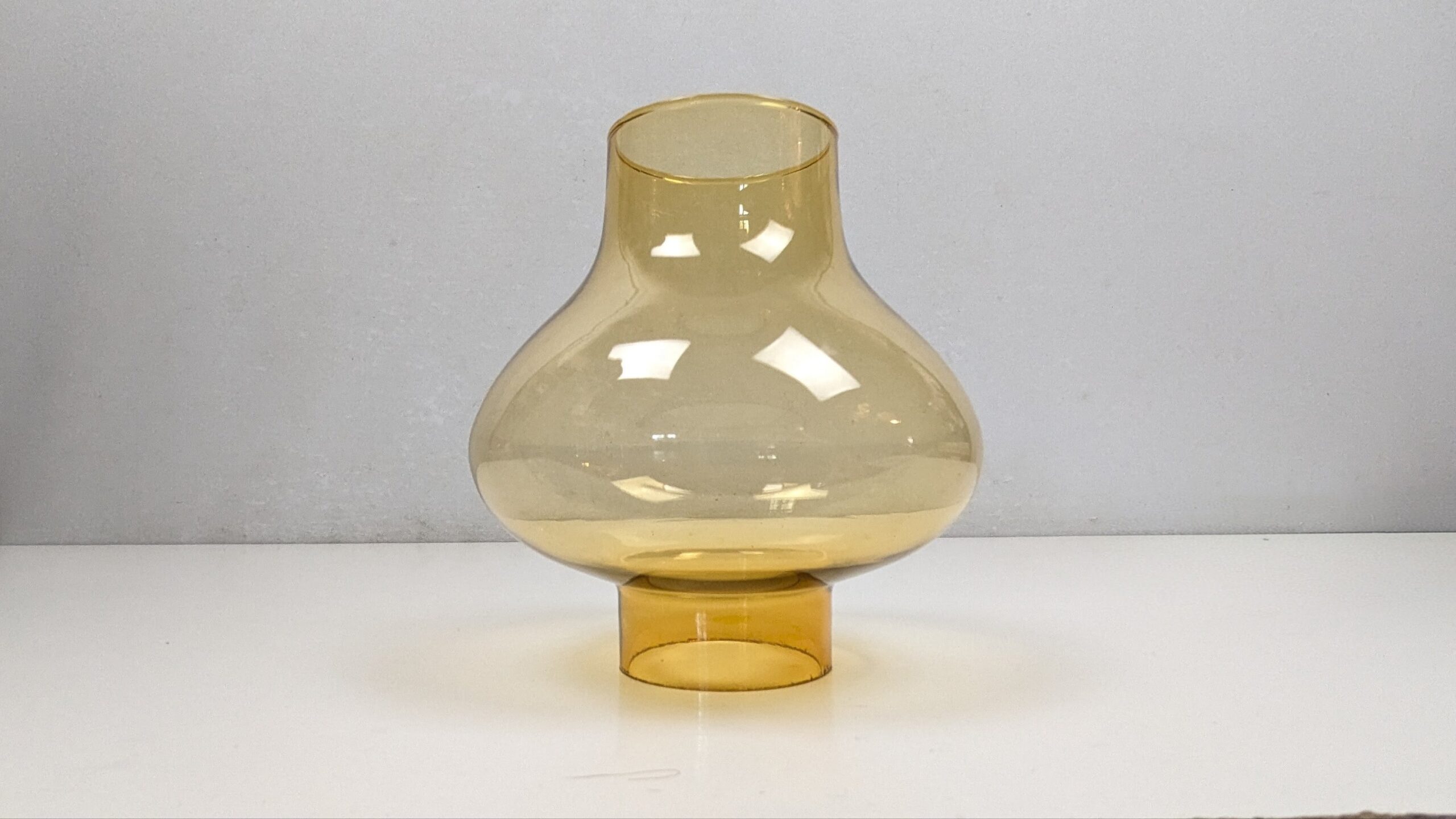 Originalt lampeglas til Ateljé Lyktan Bumling stearinlys holder 1950. Reservedel.