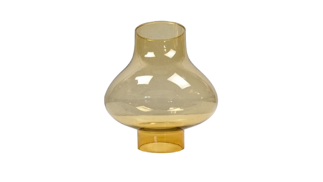 Originalt lampeglas til Ateljé Lyktan Bumling stearinlys holder 1950. Reservedel.