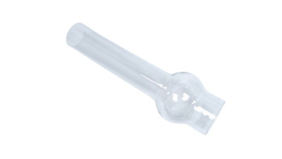 Brænderglas  - 260 mm høj / Lang. (Ø54 mm bund).