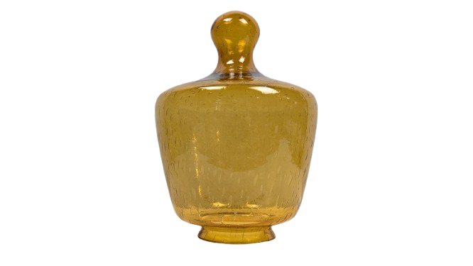 Vintage dansk lampeglas fra 1970. Udendørslampe. Ø20. 29 cm høj.10 cm gribekant.