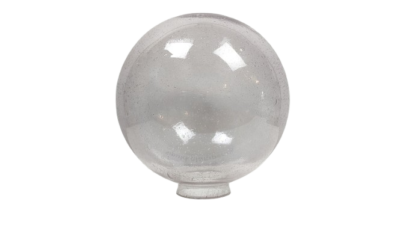 Vintage dansk lampeglas fra 1970. Udendørslampe. Ø27. 32 cm høj. 9,6 cm gribekant.