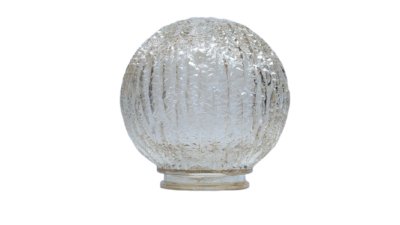 Vintage E.S.Horn glød kugleglas udendørs lampe 1970. Ø19. Gribekant 98 mm. Copy