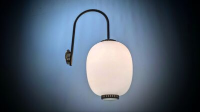 Sjælden dansk LYFA væglampe – Bent Karlby (ca. 1940) Professionelt restaureret. Pickup only