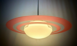Saturn loftlampe 1940 – “Orbita Suprema” – Proto Space Age / Stilnovo Éra. Pickup only.
