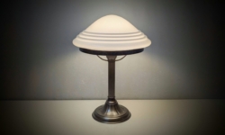 Eksklusiv bordlampe – “Scrivania Elegante” – Art Deco / Klassisk luksus. Møllers Belysning. Ø28. 40cmH