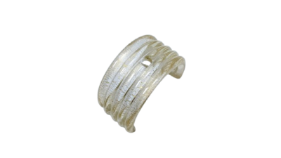Bøjle til Venetiansk Murano væglampe. Gyldent glas. 1930 Reservedel.