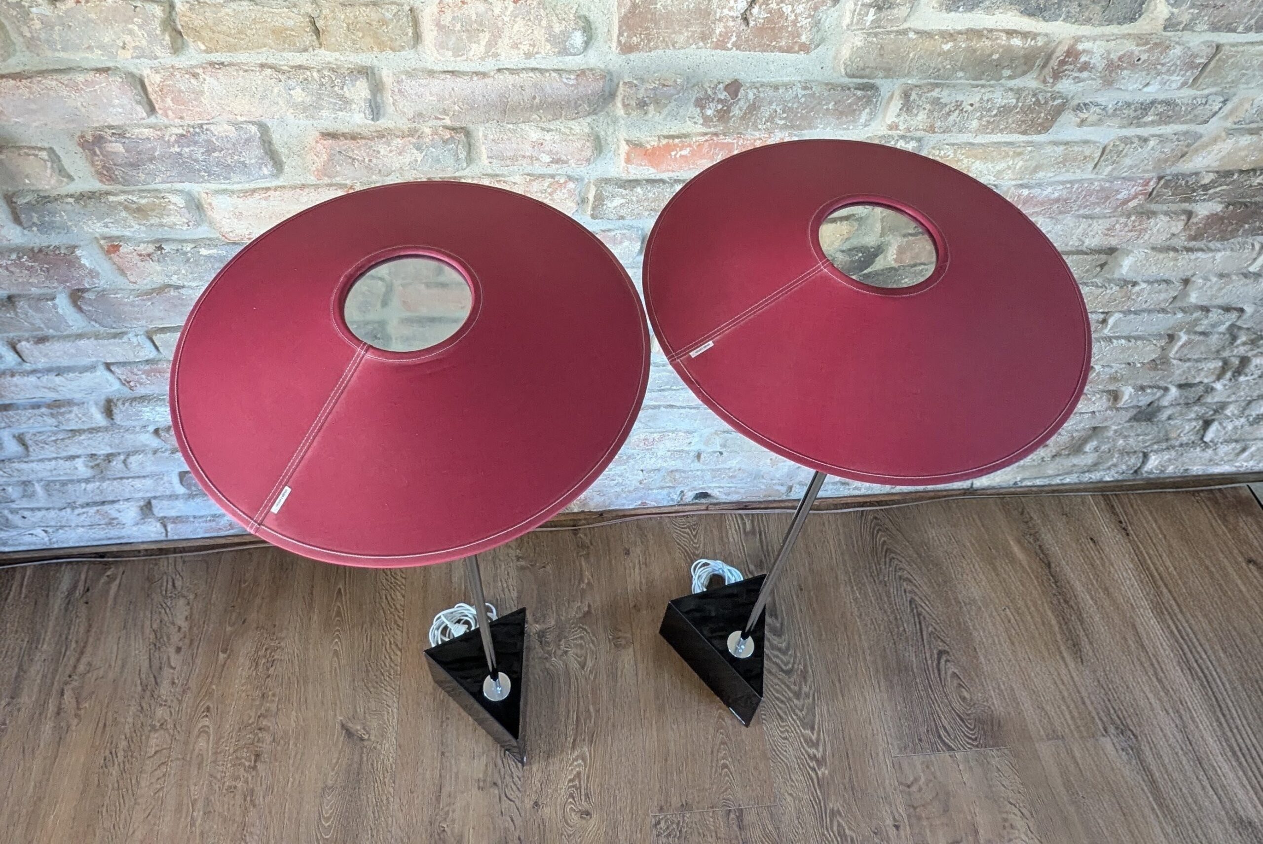 Sjældne originale Ateljé Lyktan gulvlamper 1984 – originalt sæt med 2 stk. Pickup only