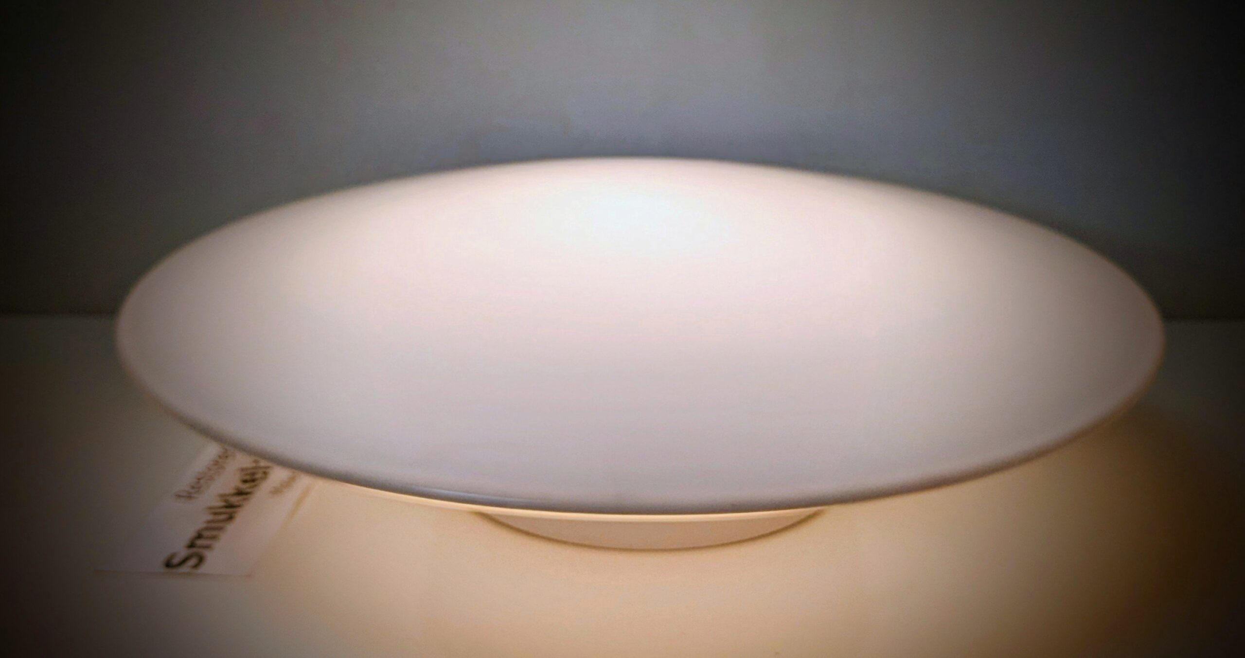 Klassisk dansk design. Arne Jacobsen væg/ loftlampe. Model Eklipta. Ø45. Formgivet 1959. Pickup only