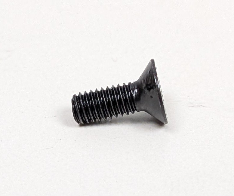 Lampebolt M3x8 Undersænket. Sort stål. Til special lamper, dækplader m.m. Se info. 10 stk. – produktbillede 2 – Specialbolte lamper