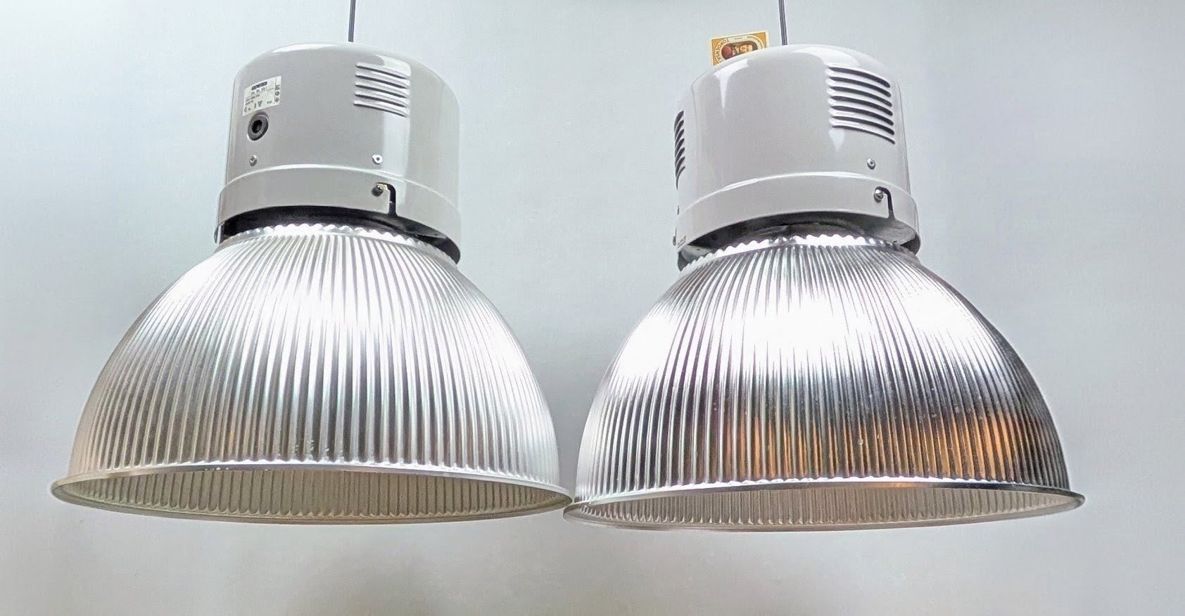 2 stk. GEWISS Hercules industripendler Ø47 cm – store pendler til køkkenø og spisebord. - Billede 3