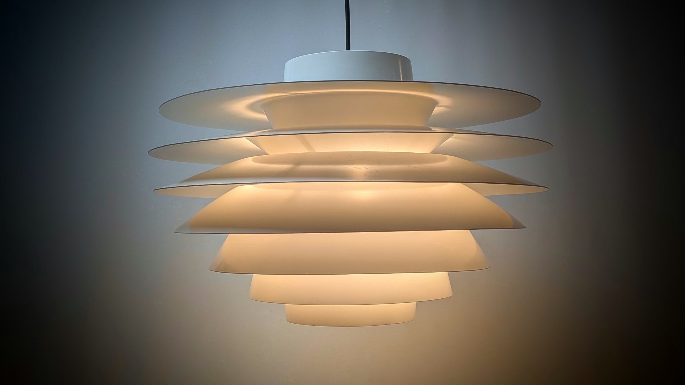 Original Dansk design fra 1962. LYFA Svend Middelboe Ø50. Nyt el. I smuk stand. Pickup only. - Billede 2