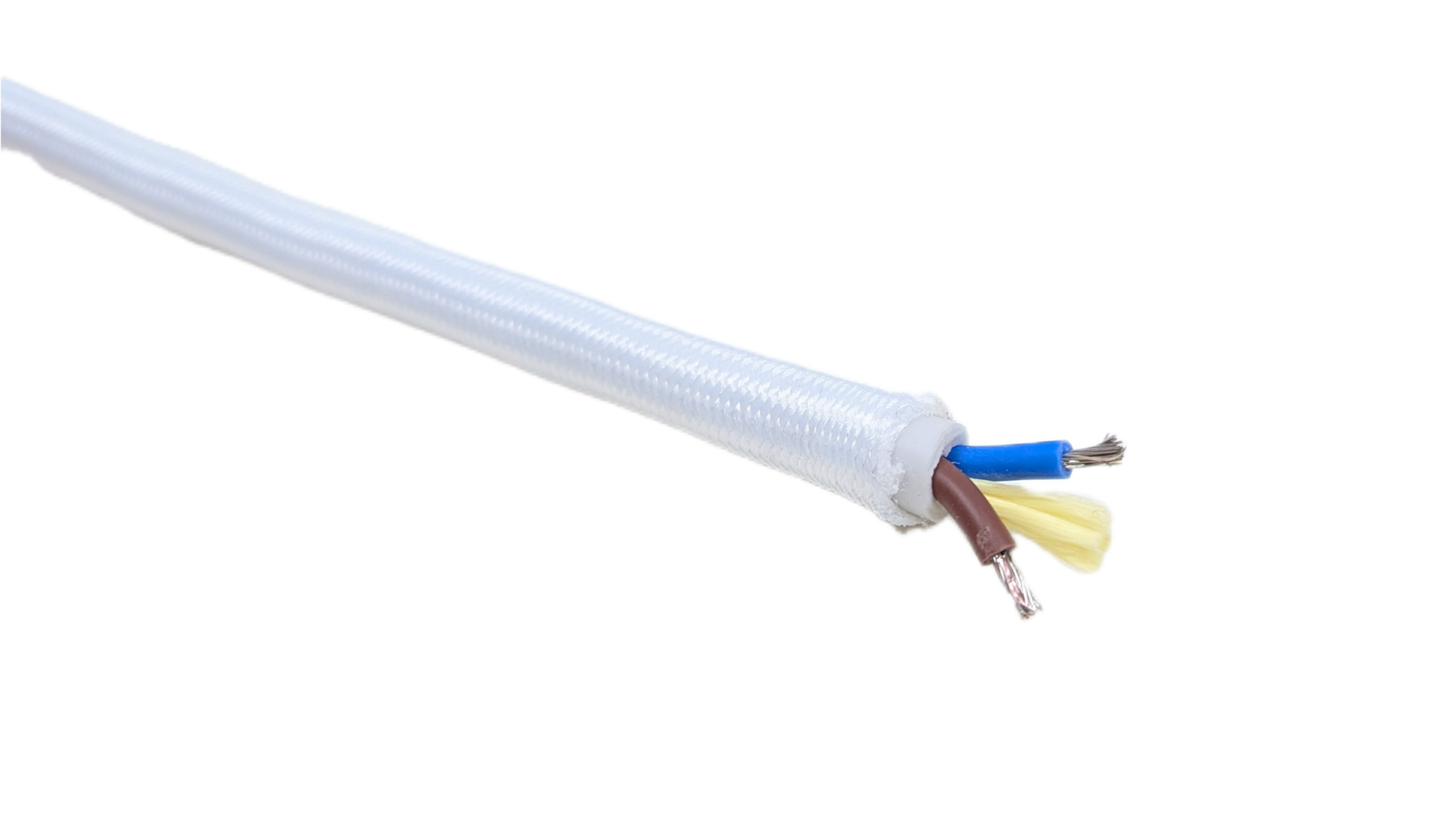 5 meter Special HVID stofledning til større lampeglas. Bæreevne godkendt til 30 kilo. Læs info. – Nye Ledninger og stik – Danske design lamper