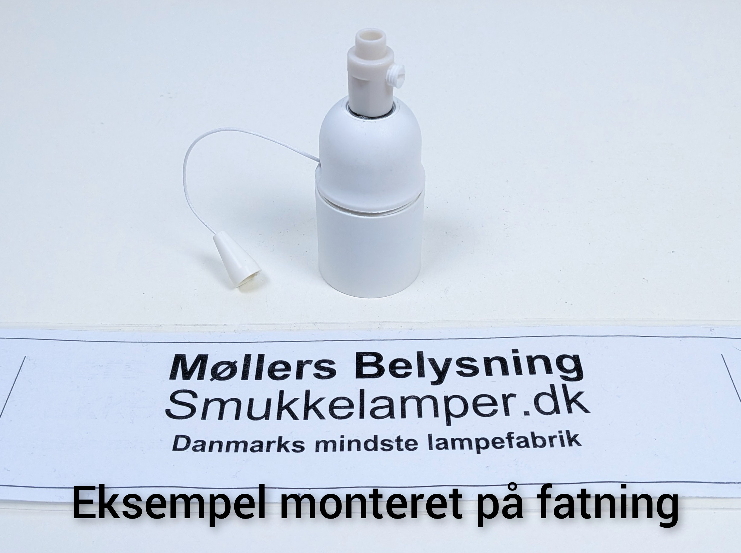 Indvendig aflastning med rør styring til Louis Poulsen og Verner Panton loftlamper, akryl skærme m.fl. – produktbillede 5 – Aflastning vintage lamper