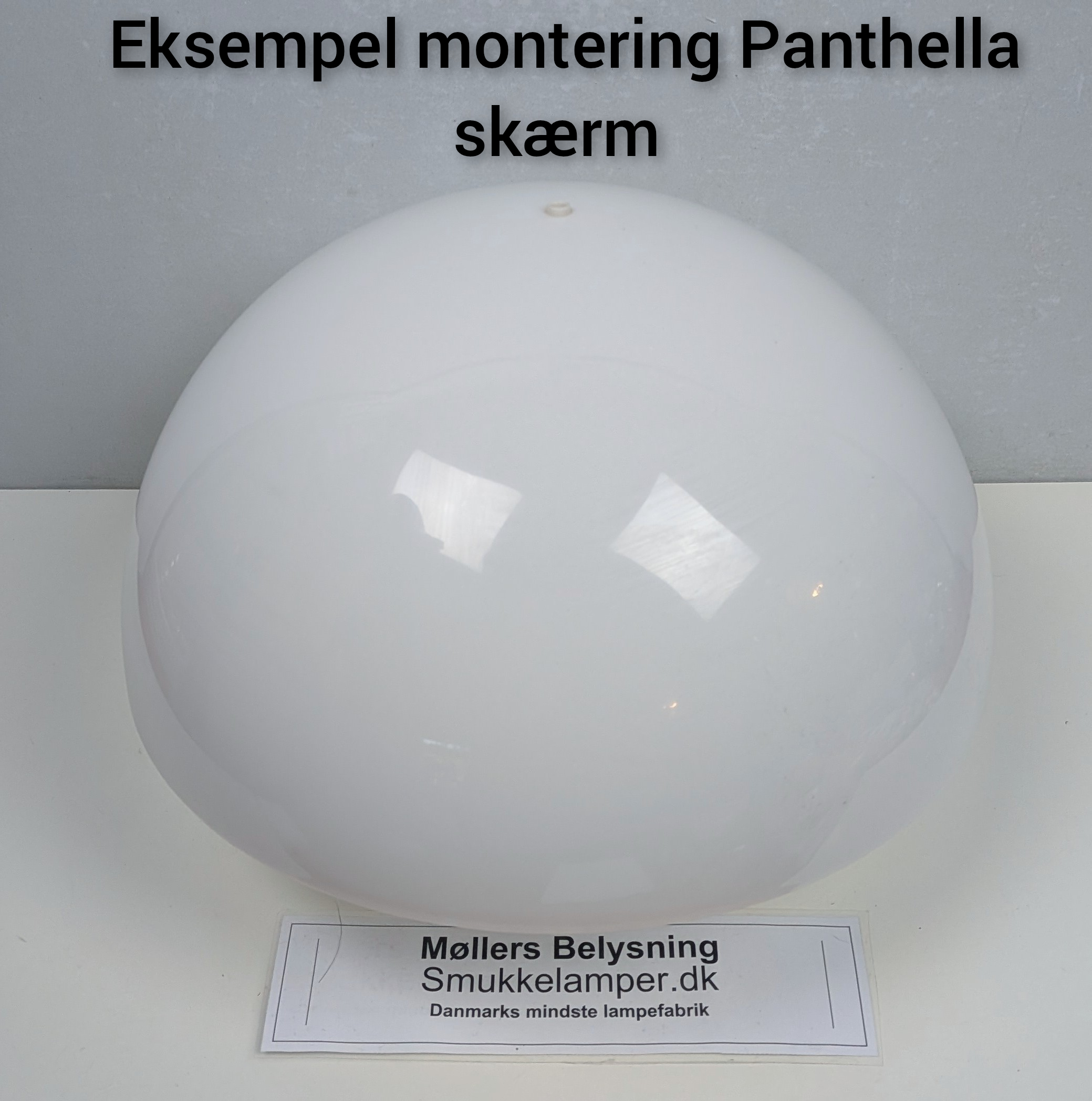 Indvendig aflastning med rør styring til Louis Poulsen og Verner Panton loftlamper, akryl skærme m.fl. – produktbillede 7 – Aflastning vintage lamper