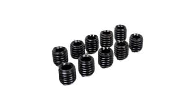 Lampebolt pinol aflastning m.m M5x6 mm. Sort hærdet stål. Til special lamper m.m. Se info. 10 stk. – Pinol bolte – special varer designlamper – til sikring, aflastning m.m forskellige størrelser