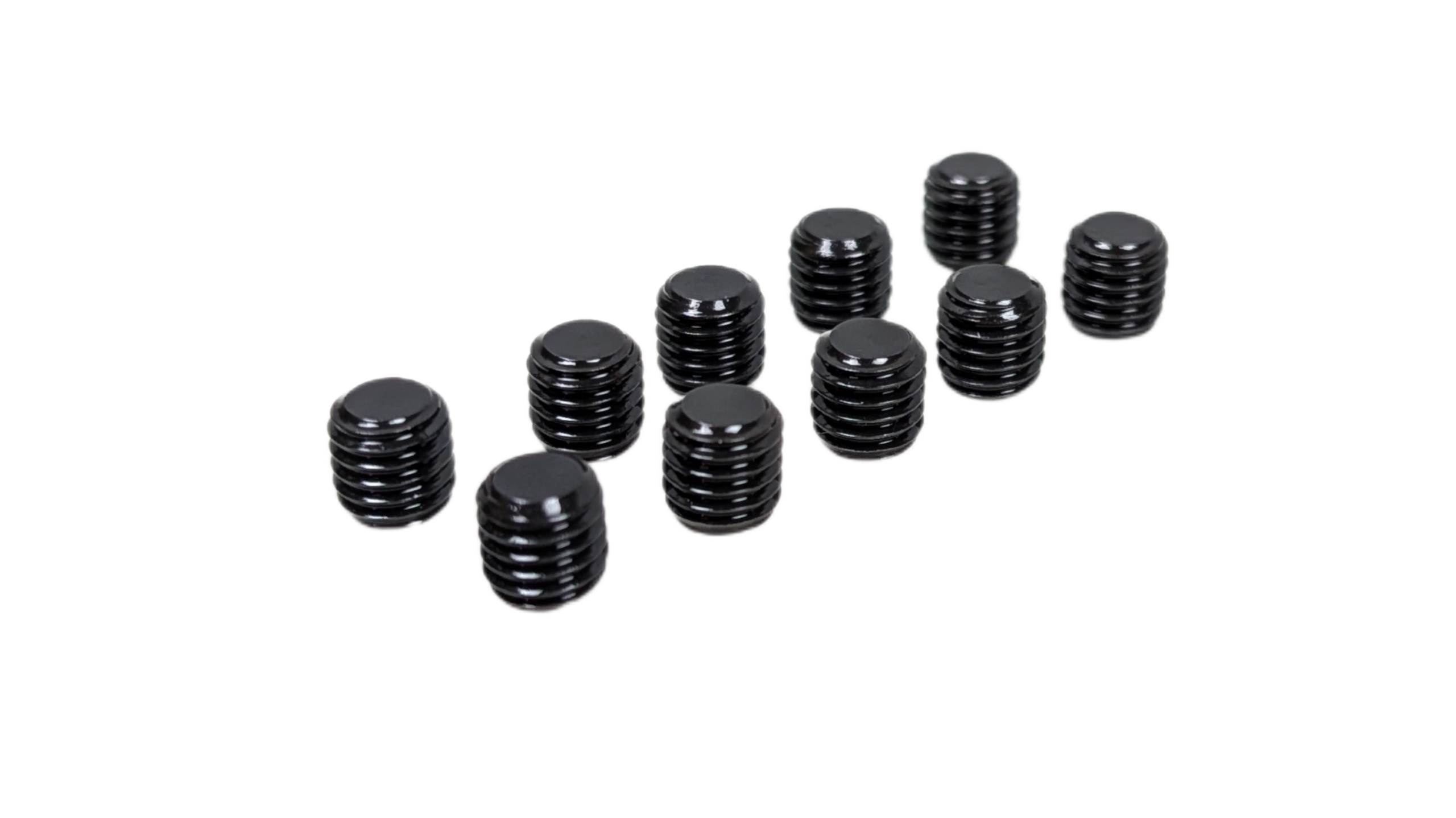 Lampebolt pinol aflastning m.m M5x5 mm. Sort hærdet stål. Til special lamper m.m. Se info. 10 stk. – Pinol bolte – special varer designlamper – til sikring, aflastning m.m forskellige størrelser